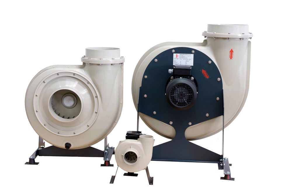 Fume extraction fans