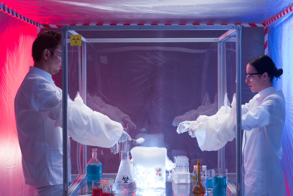 forensic laboratory: fume chambers